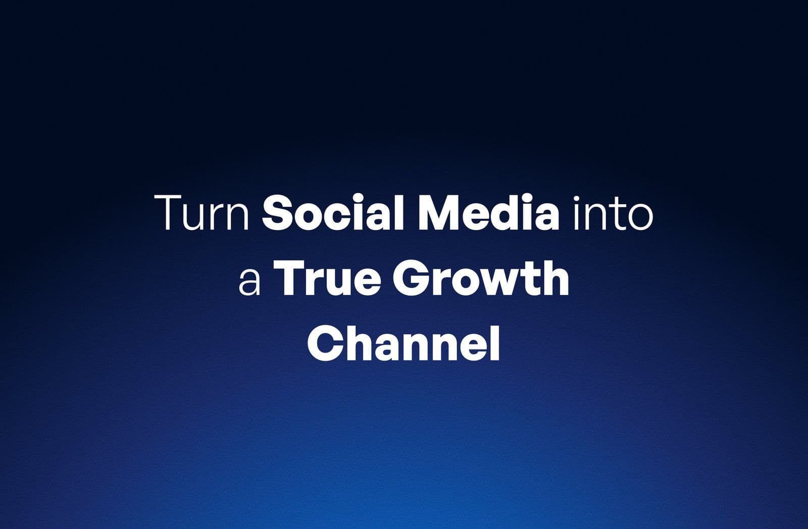From 'Likes' to Revenue: A Strategic Framework to Turn Social Media into a True Growth Channel